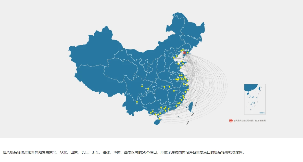 探秘內(nèi)貿(mào)船運市場 解析船公司格局與數(shù)字化航程
